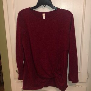 🛍️Maroon shiny blouse